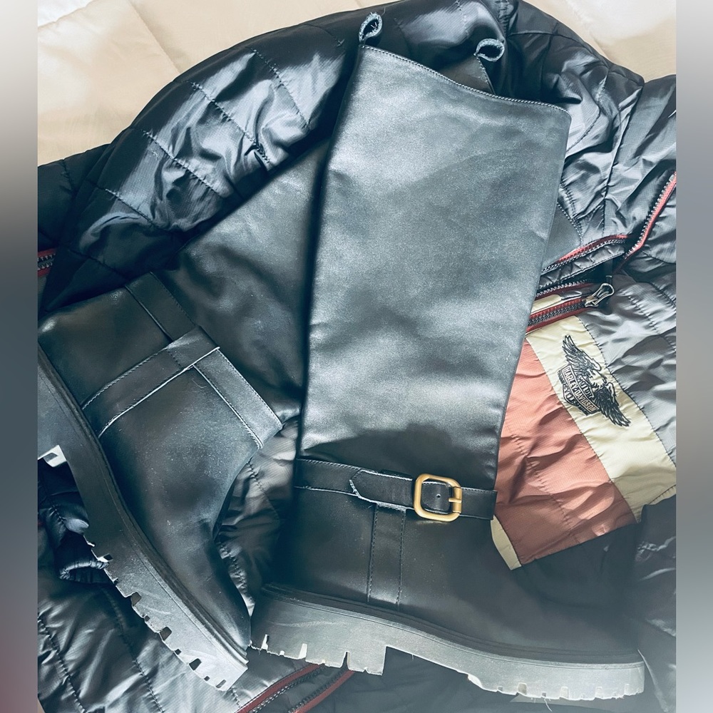 Zara bikers boots 👢!!